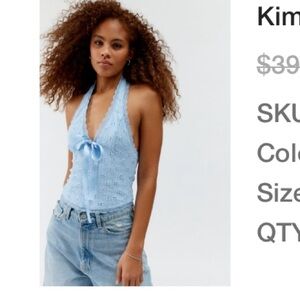 Urban Outfitters Kimchi Blue Top